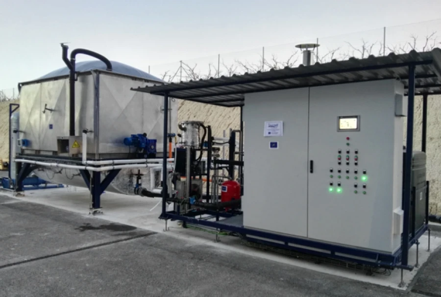 ¡El proyecto LIFE-ANADRY ha completado la acción relacionada con la instalación del prototipo en la EDAR de Alguazas, Murcia-España!