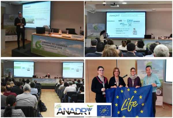 LIFE ANADRY at the 6th Spanish Red Composting Conference
