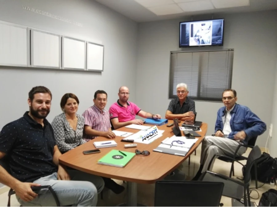 Visita técnica, diseño y construcción del prototipo (LIFE-ANADRY)